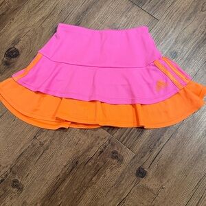 adidas Hot Pink Athletic Skirt with Inner Shorts